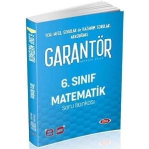 DATA | 6.SINIF GARANTÖR MATEMATİK SORU BANKASI - 2020