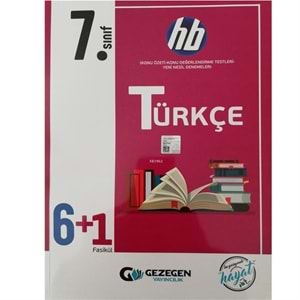 GEZEGEN | 7.SINIF TÜRKÇE HB - HEPSİ BURADA (6+1 FASİKÜL) - 2022