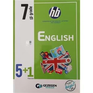 GEZEGEN | 7.SINIF İNGİLİZCE HB - HEPSİ BURADA (5+1 FASİKÜL) - 2022