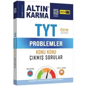 ALTINKARMA | TYT PROBLEMLER KONU KONU ÇIKMIŞ SORULAR - 2022