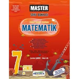 OKYANUS | 7. SINIF MASTER MATEMATİK SORU BANKASI - 2022
