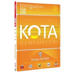 TONGUÇ | KOTA KONU TARAMALARI TÜRKÇE KOTASI - 2021