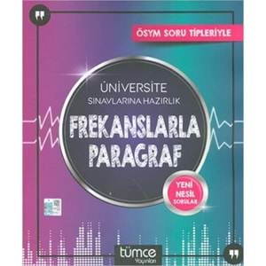 TÜMCE | TYT AYT FREKANSLARLA PARAGRAF S.B. - 2020