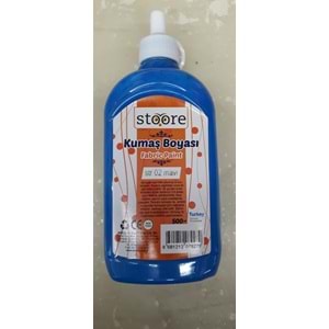 STOORE | KUMAŞ BOYASI 500 ML MAVİ