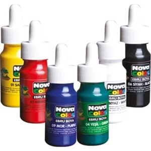 NOVACOLOR | EBRU BOYA KİRMİZİ SİSE - NC-241