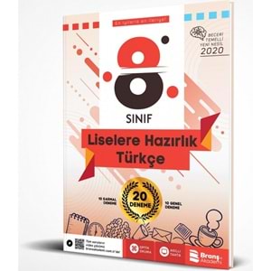 BRANŞ | 8. SINIF LGS TÜRKÇE 20 DENEME-2021