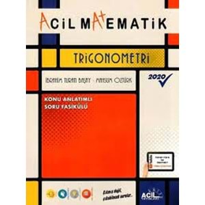 ACİL | YKS AYT TRİGONOMETRİ - 2024