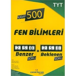 CANIMHOCAM | TYT KAMP 500 DENEMESİ FEN BİLİMLERİ - 2022