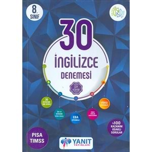 YANIT | YANIT 8. SINIF 30 İNGİLİZCE DENEMESİ VİDEO ÇÖZÜMLÜ - 2026