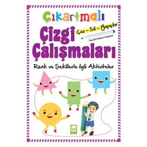 BICIRIK | ÇIKARTMALI ÇİZGİ ÇALIŞMALARI_RENK VE ŞEKİLLERLE İLGİLİ