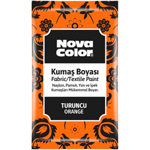 NOVACOLOR | KUMAS BOYASİ TOZ TURUNCU 12 GR - NC-906