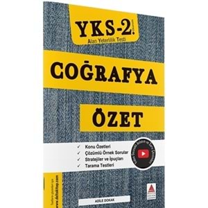 DELTA | AYT COĞRAFYA ÖZET - 2020