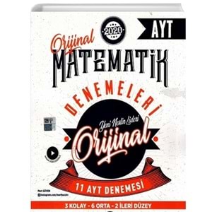 ORJİNAL | YKS AYT DENEME MATEMATİK 11 Lİ - 2022