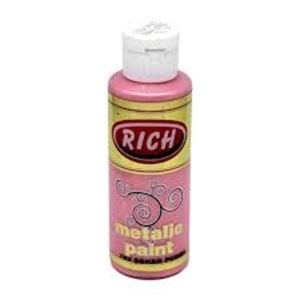 RİCH | METALİK AKRİLİK BOYA 130 cc 782 ŞEKER PEMBE