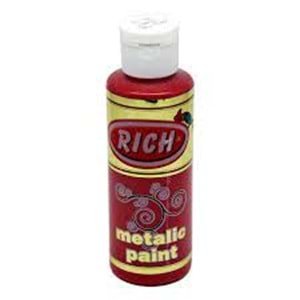 RİCH | METALİK BOYA 120 CC KIRMIZI - MET-120-0746