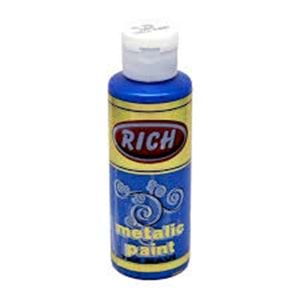 RİCH | METALİK AKRİLİK BOYA 130 cc 752 MAVİ