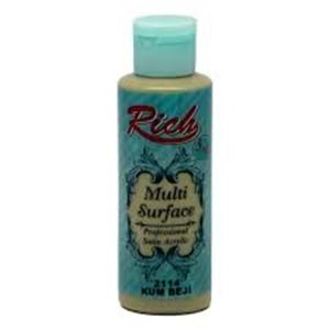 RİCH | MULTİSURFACE AKRİLİK BOYA 120 cc 2114 KUM BEJİ