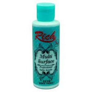 RİCH | MULTİSURFACE AKRİLİK BOYA 120 cc 2278 MİNT YEŞİLİ