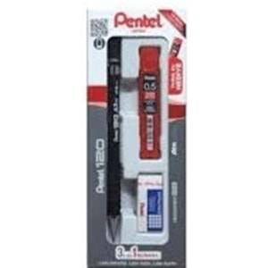 PENTEL | A315-3AS 0.5 VERSATİL KALEM SETİ SİLGİ-UÇ-KALEM