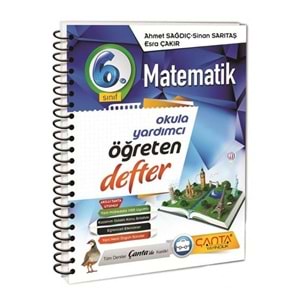 ÇANTA | 6.SINIF DEFTER ÖĞRETEN MATEMATİK - 2022
