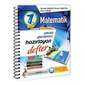ÇANTA | 7.SINIF DEFTER HAZIRLAYAN MATEMATİK - 2022