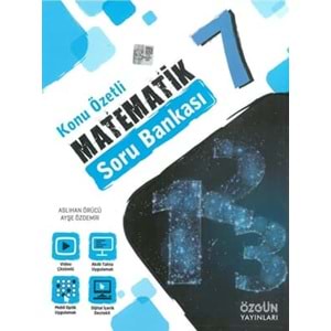 ÖZGÜN | 7.SINIF MATEMATİK KONU ÖZETLİ SORU BANKASI - 2024