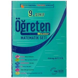 GÜR | ÖĞRETEN MASTER 9.SINIF MATEMATİK SET - 2024