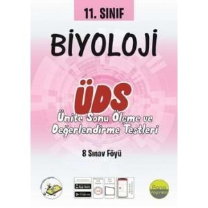 DELTA | 11. SINIF BIYOLOJI ÜNITE DEĞERLENDIRME SINAVI (8 SINAV) - 2024