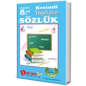 DAHİADAM | 8. SINIF RESİMLİ İNGİLİZCE SÖZLÜK