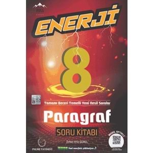 PALME | 8.SINIF ENERJİ PARAGRAF SORU KİTABI - 2025