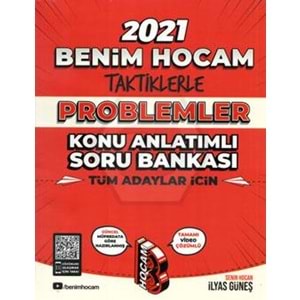 BENİMHOCAM | TÜM ADAYLAR İÇİN TAKTİKLERLE PROBLEMLER KONU ANLATIMLI SORU BANKASI - 2022