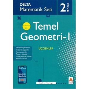 DELTA | HERKEZ İÇİN TEMEL GEOMETRİ SETİ 1. KİTAP - 2021
