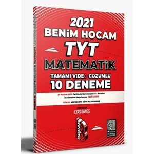 BENİMHOCAM | TYT MATEMATİK TAMAMI VİDEO ÇÖZÜMLÜ 10 DENEME - 2021