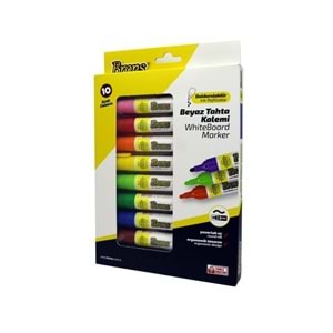 BRONS | BOARD MARKER KALEM DOLDURULABİLİR YERLİ 10'LU SET - BR-9511