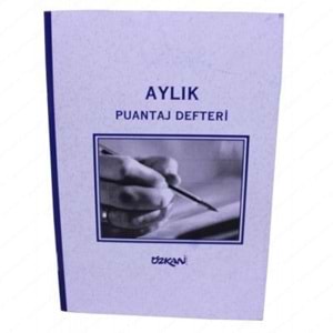 ÖZKAN | AYLIK PUANTAJ DEFTERİ ORTA BOY