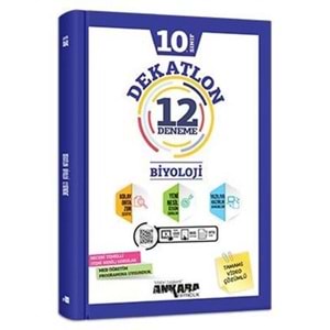 ANKARA | 10. SINIF BİYOLOJİ DEKATLON 12 DENEME - 2022