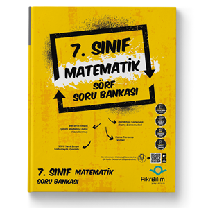 FİKRİBİLİM | 7.SINIF MATEMATİK SORU BANKASI - 2022