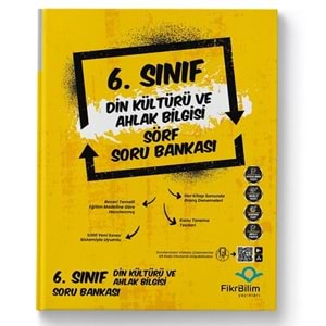 FİKRİBİLİM | 6.SINIF DİN KÜLTÜRÜ SORU BANKASI - 2022