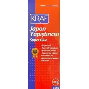 KRAF | YAPIŞTIRICI JAPON SÜPER 20g 765G