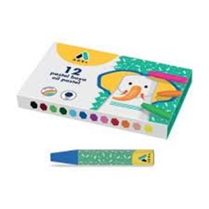 ADEL | 12 Lİ PASTEL BOYA KARTON KUTU