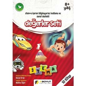 4BOYUT | STEM+A İÇEREN BİLGİSAYARSIZ KODLAMA VE SANAT DESTEKLİ DEĞERLER SETİ