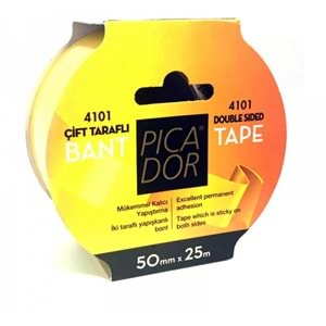 PICADOR | ÇİFT TARAFLI BANT 4101 50mmX25m