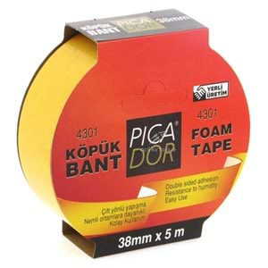 PİCADOR | KÖPÜK BANT 38mmX5m 4301