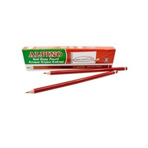 ALPİNO | KIRMIZI KALEM 12 Lİ
