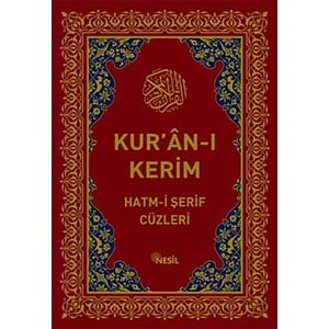 NESİL | KURANI KERİM HATMİ ŞERİF (30 CÜZ) ORTA BOY