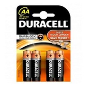 DURACELL | ALKALİN KALEM PİL (Aa) 4 LÜ