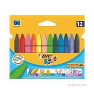 BİC | ELLERİ KİRLETMEYEN ÜÇGEN PASTEL 12 Lİ