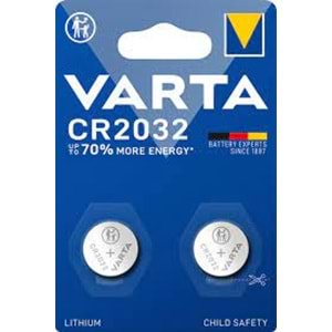 VARTA | CR 2032 2Lİ BLİSTER 3V PİL - 9361