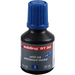 EDDİNG | TAHTA KALEMİ MÜREKKEBİ 30 ml MAVİ E-BT30