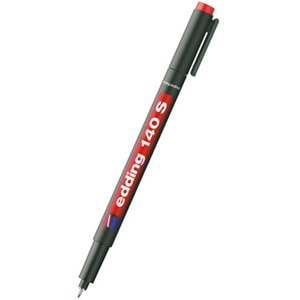 EDDİNG | ASETAT KALEMİ KIRMIZI E-140S